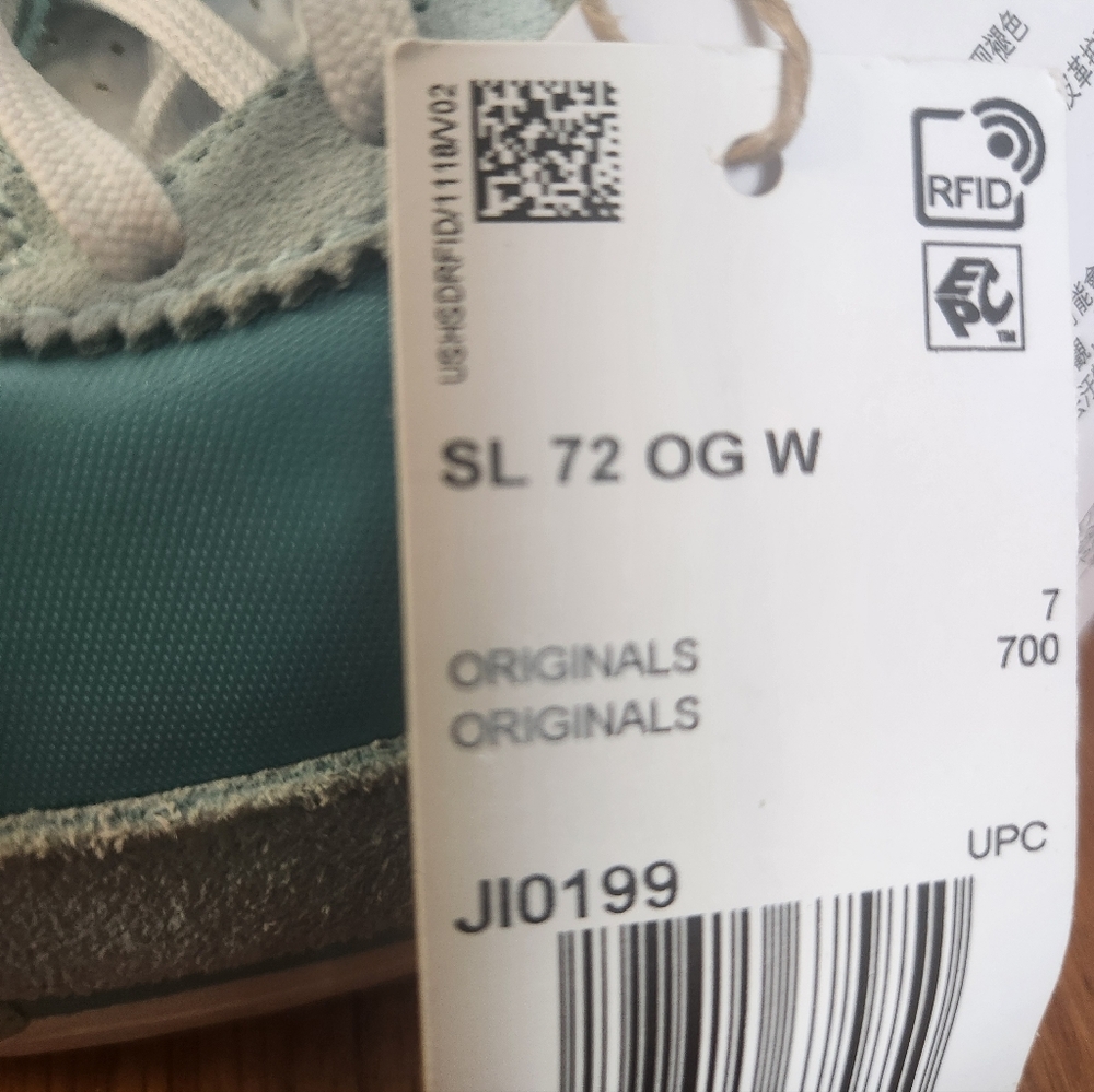 Adidas Teal SL 72 OG Sneakers - Picture 12 of 12